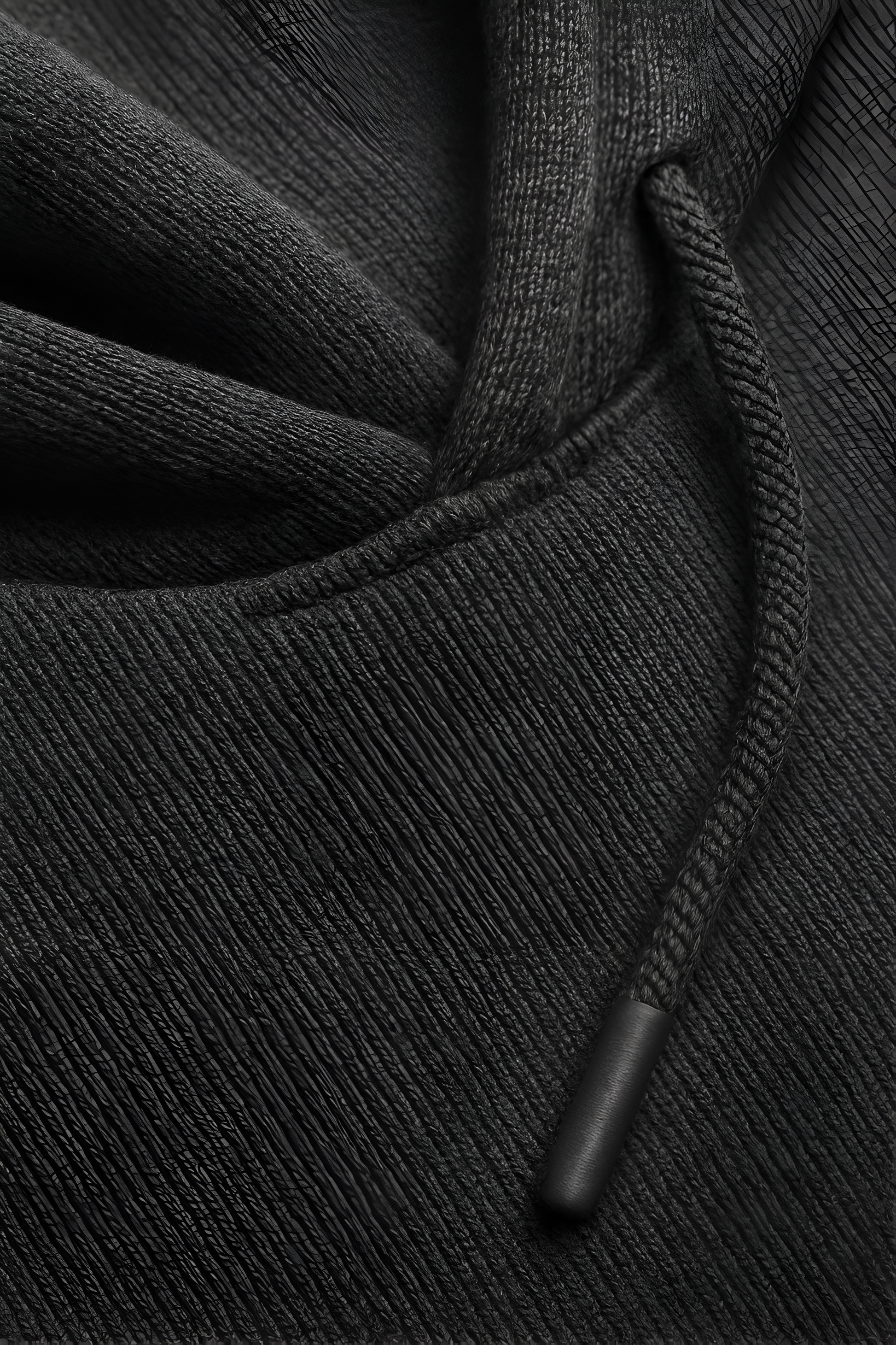 unisex Black OVsized hoodie