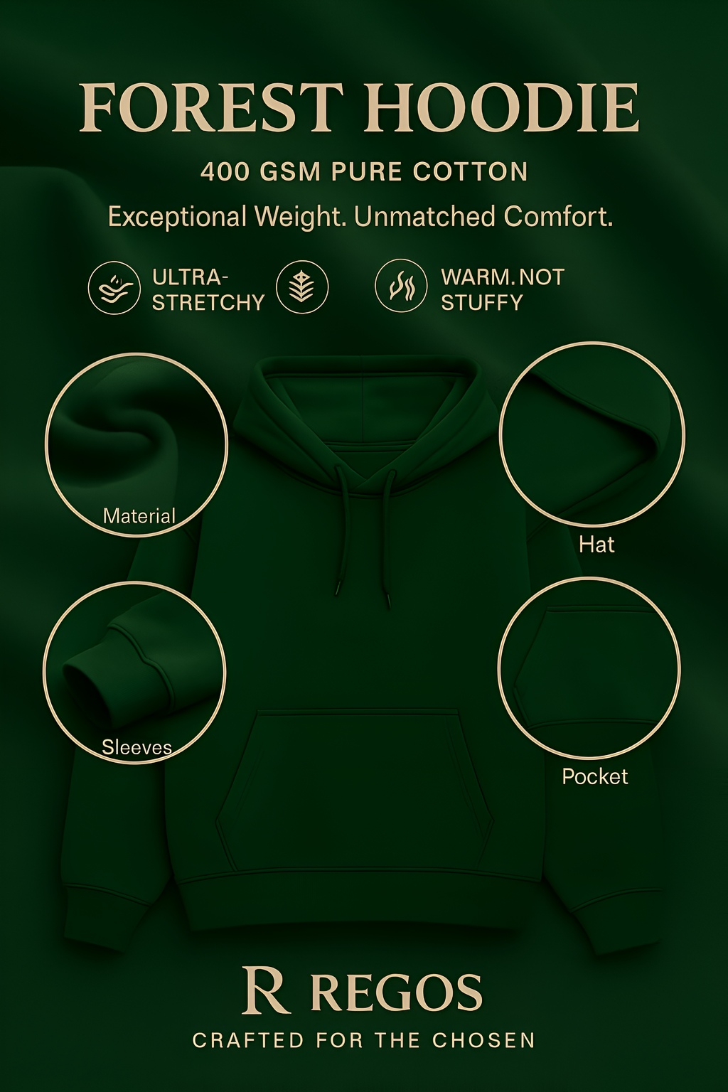 OVsized greeen Hoodie