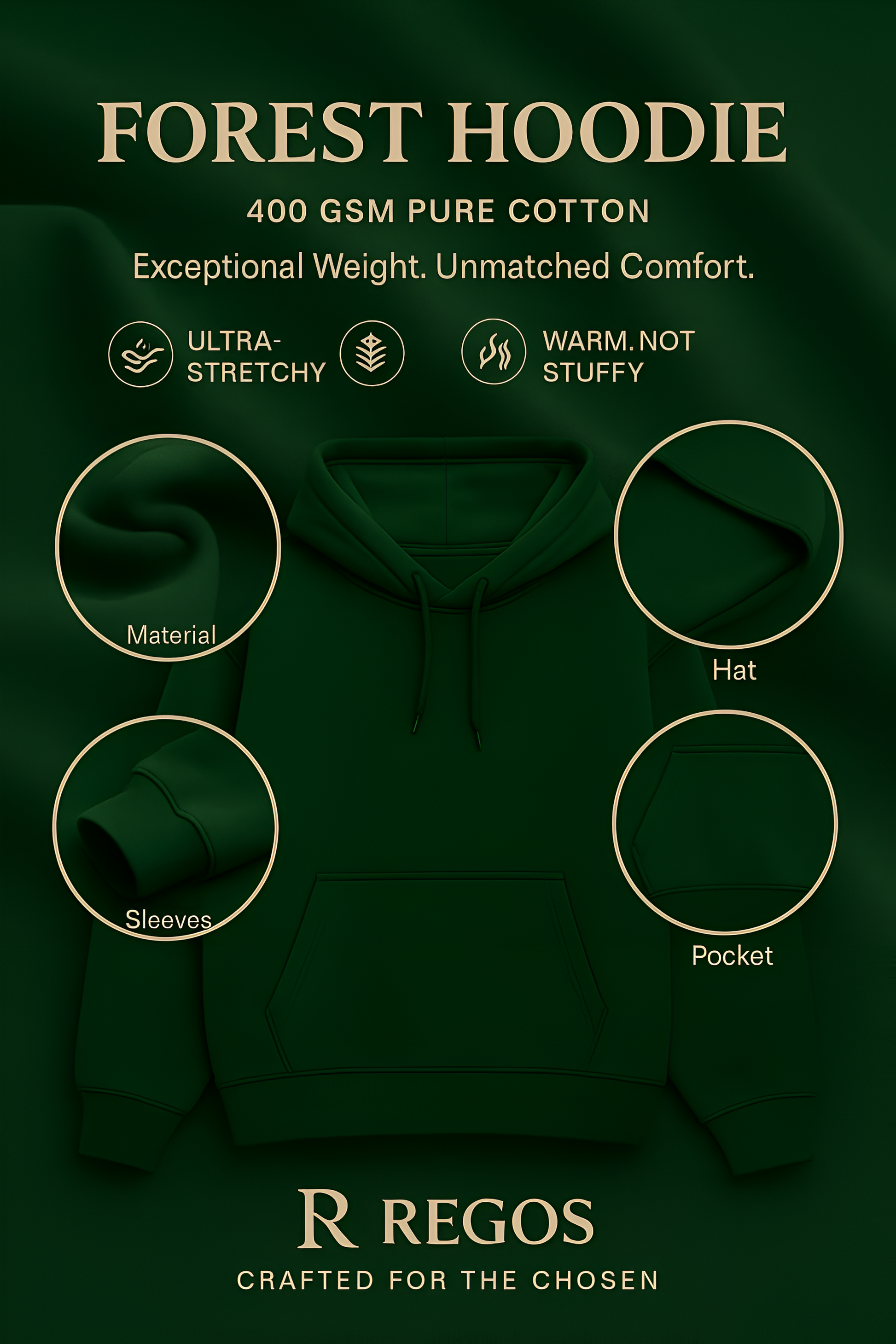 OVsized greeen Hoodie