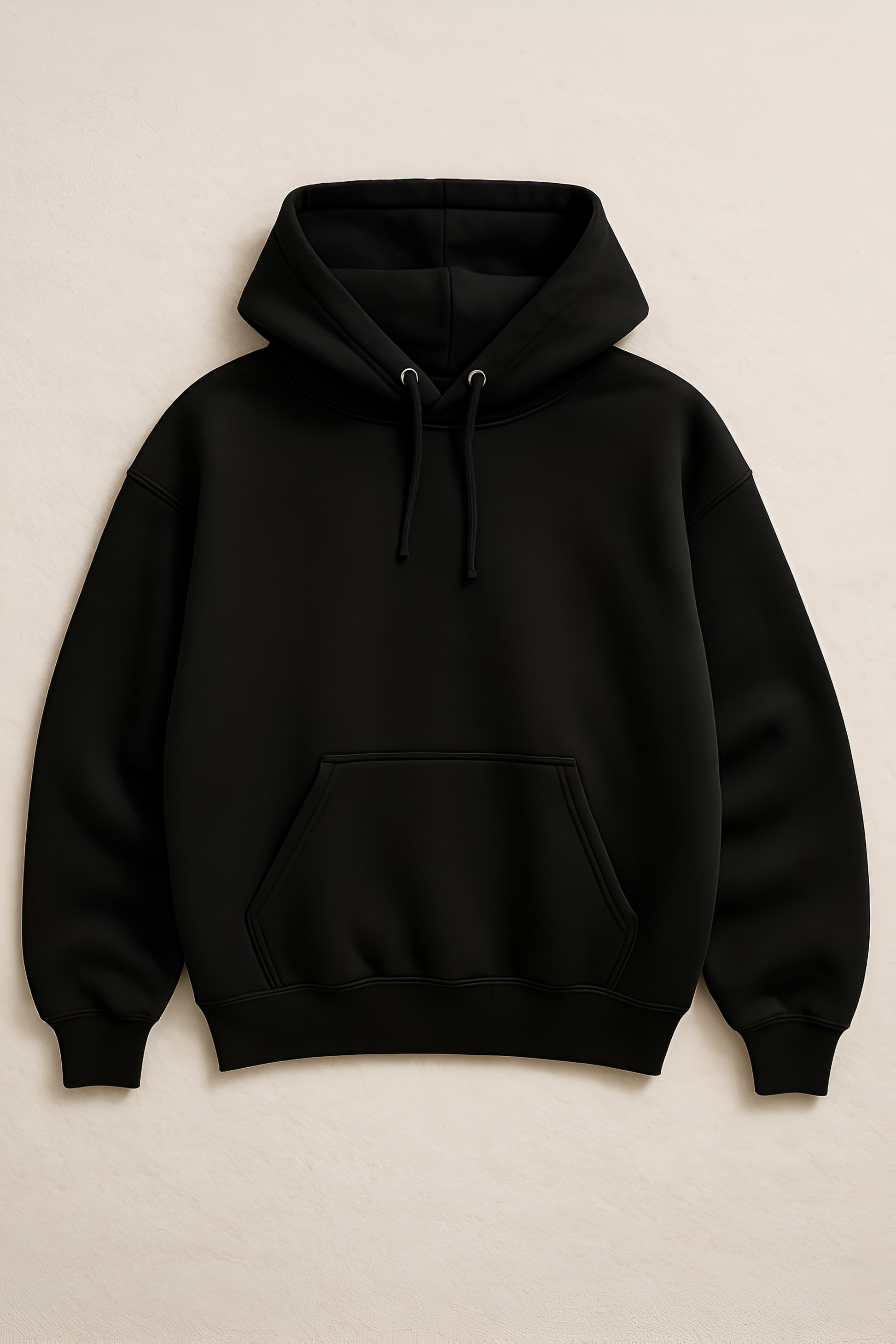 unisex Black OVsized hoodie