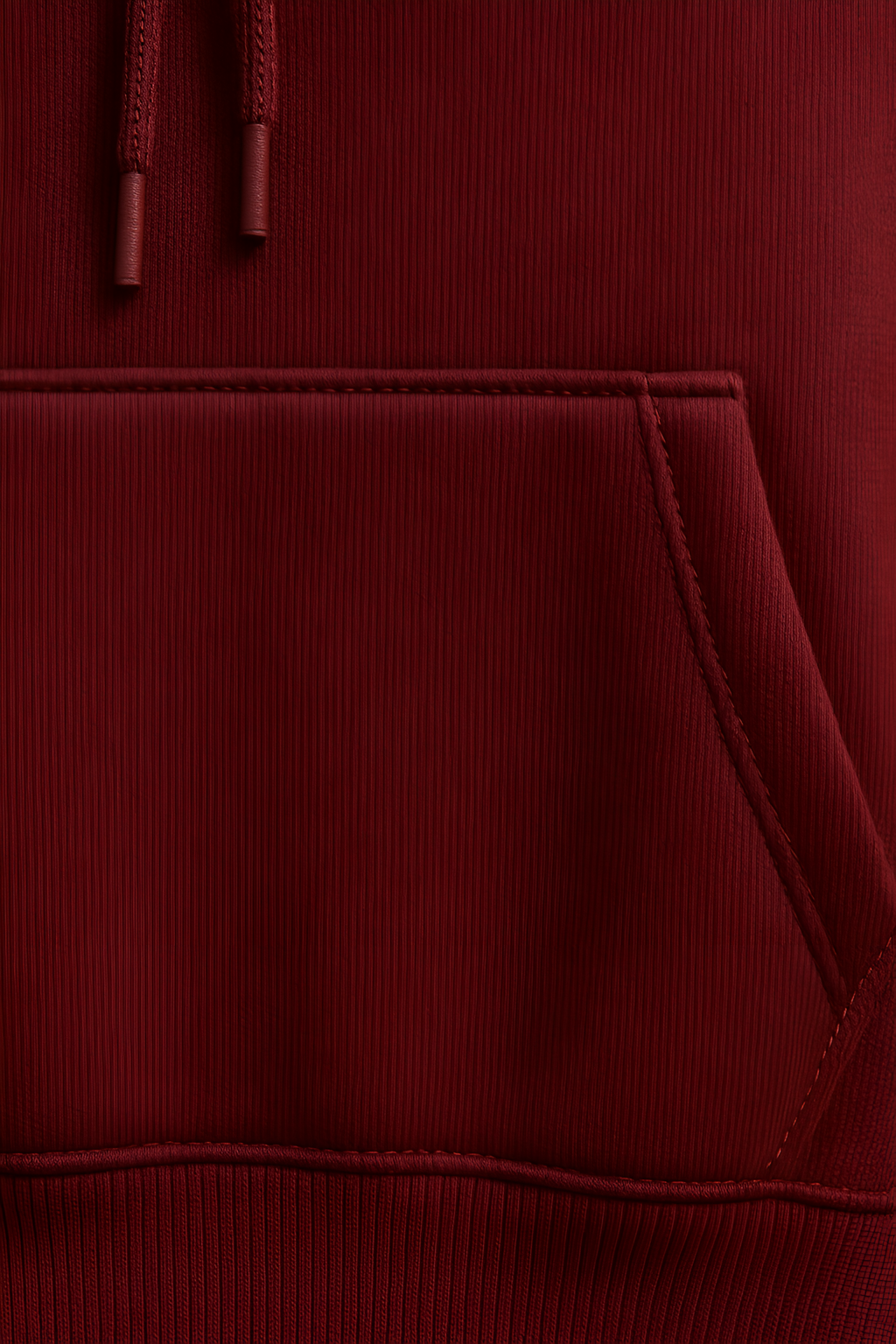 Unisex OVsized maroon Hoodie