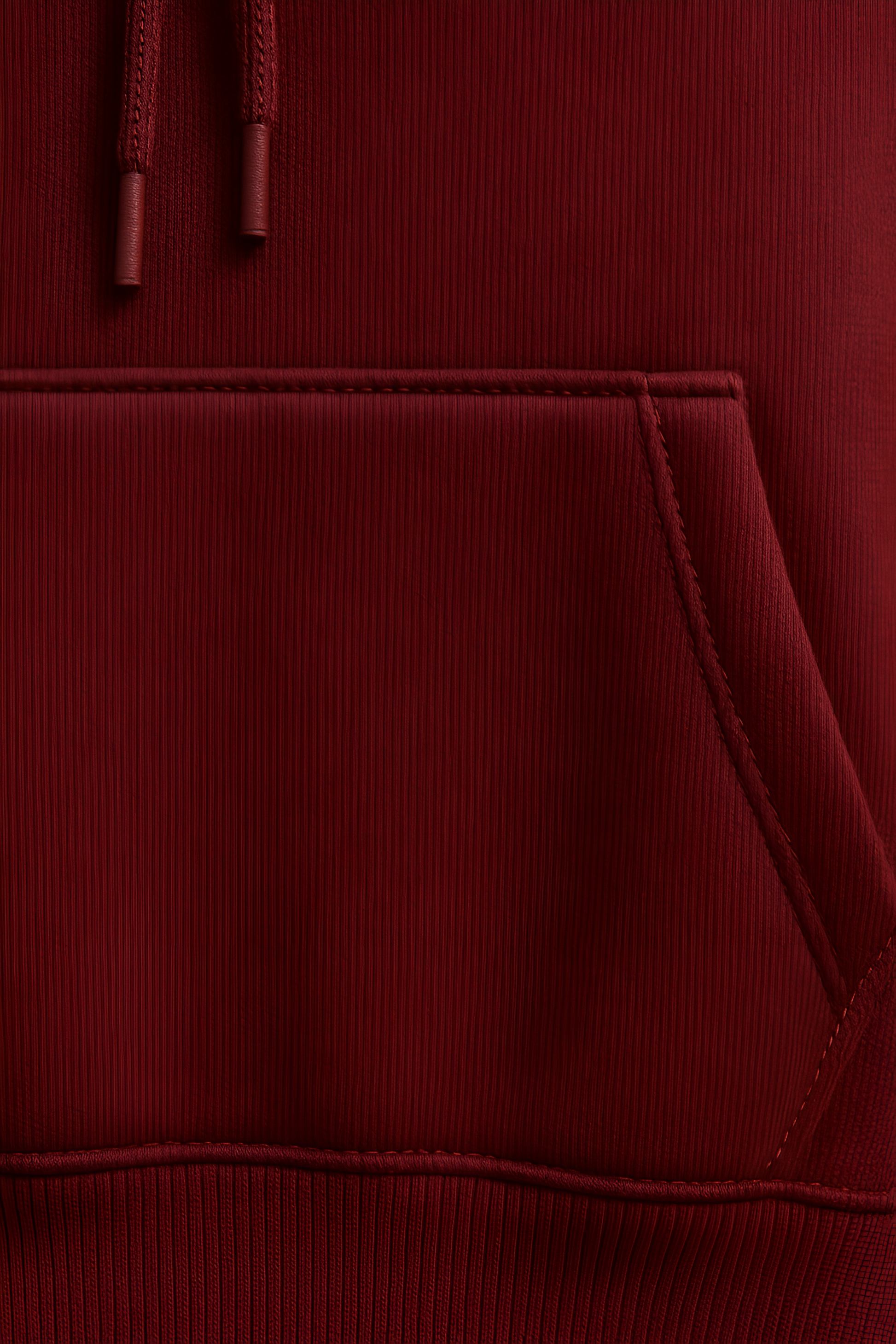 Unisex OVsized maroon Hoodie